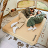 Коврик c подушкой самонадувной NATUREHIKE CNK2300DZ014 D01 бежевый 3см 6976507663397