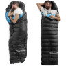 Мешок спальный NATUREHIKE CW400 NH18C400-D с утиным пухом черный 6927595794531