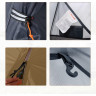 Палатка 1-местная NATUREHIKE NH18A095-D 6975641886471 сверхлегкая + коврик 210T голубой