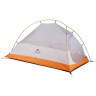 Палатка сверхлегкая NATUREHIKE СLOUD UP 1 NH18T010-T 6927595730546 одноместная с ковриком оранжевая