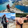 Палка треккинговая NATUREHIKE NH17D006-D CARBON-AL HOAR UL 66-135см черный 6927595748596