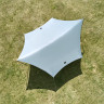 Тент NATUREHIKE HEXAGONAL NH20TM087 68D, 520*420 см для кемпинга серо-зеленый с двумя стойками 6975641886587