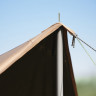Тент NATUREHIKE YUNXIAO CANOPY LITE CNK2350WS015, 150D, 500-390*380 см для кемпинга, светло-коричневый (с двумя стойками), 6976023926334