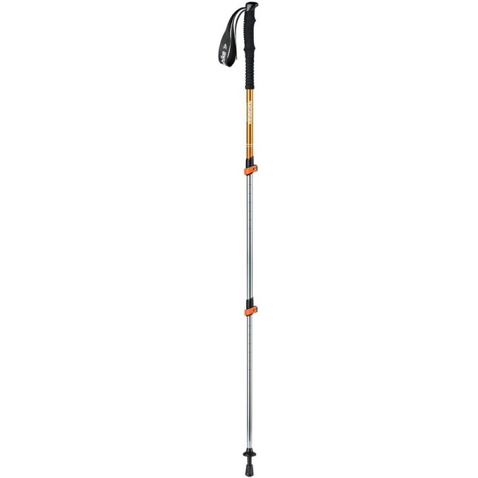 Треккинговая палка NATUREHIKE ST01 6061 AL NH17D001-Z с 3 узлами, женская, 57-120, золотая 6927595720257